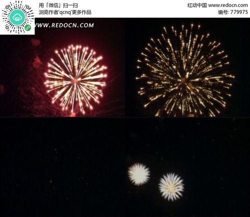 烟花视频素材下载,捕捉瞬间之美，感受视觉盛宴
