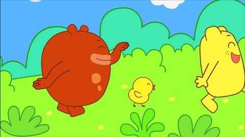 小鸡小鸡儿歌视频,欢快旋律中的童年回忆
