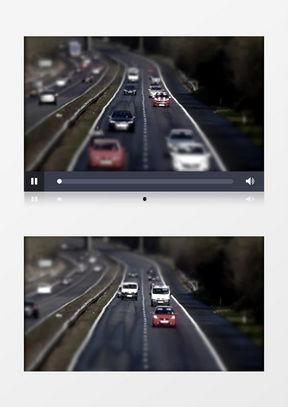 道路视频素材,实时交通动态解析